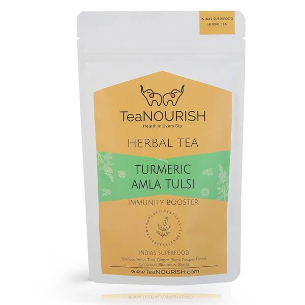 Teanourish Turmeric Amla Tulsi Herbal Tea